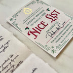 Green Velvet Personalized Booklet & Letter From Santa