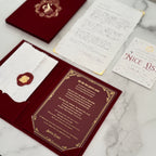 Red Velvet Personalized Booklet & Letter From Santa